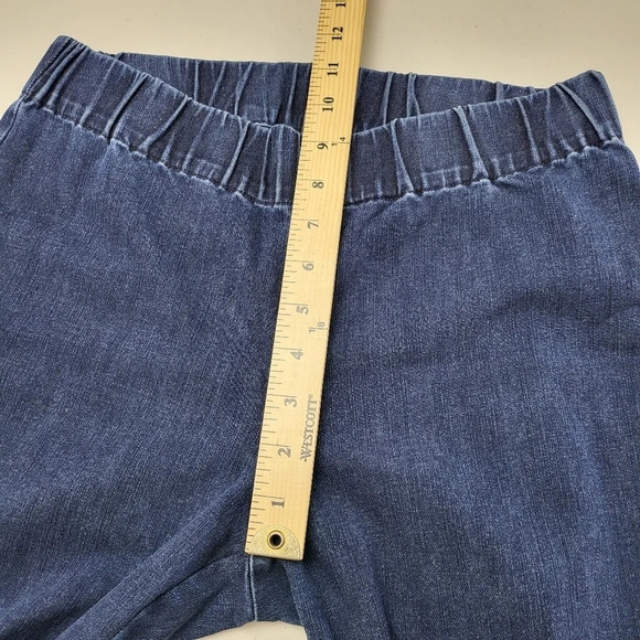 Soft Surroundings Women's Dark Wash Pull On Metro Leggings Sz Small Petite - Picture 12 of 14